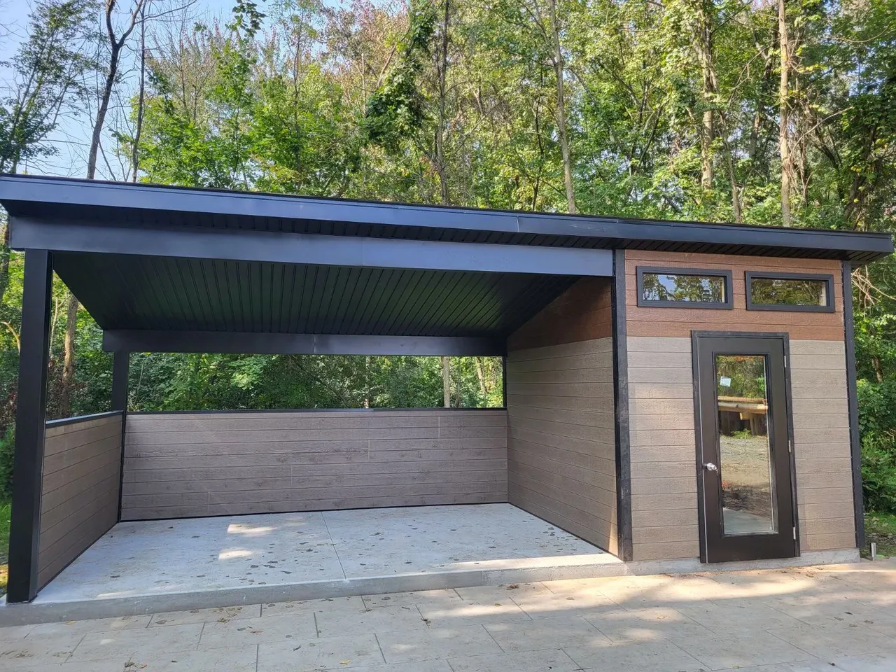 photo de pavillon et cabanon moderne