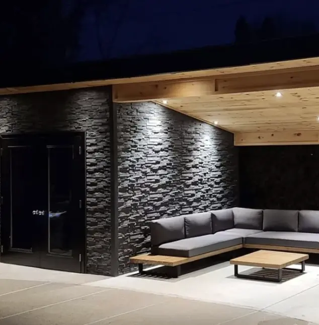 Pavillon de jardin (pool house) – espace détente